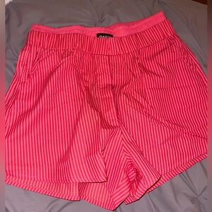 Daily Drills Poplin Double Band Shorts! Pink M/L